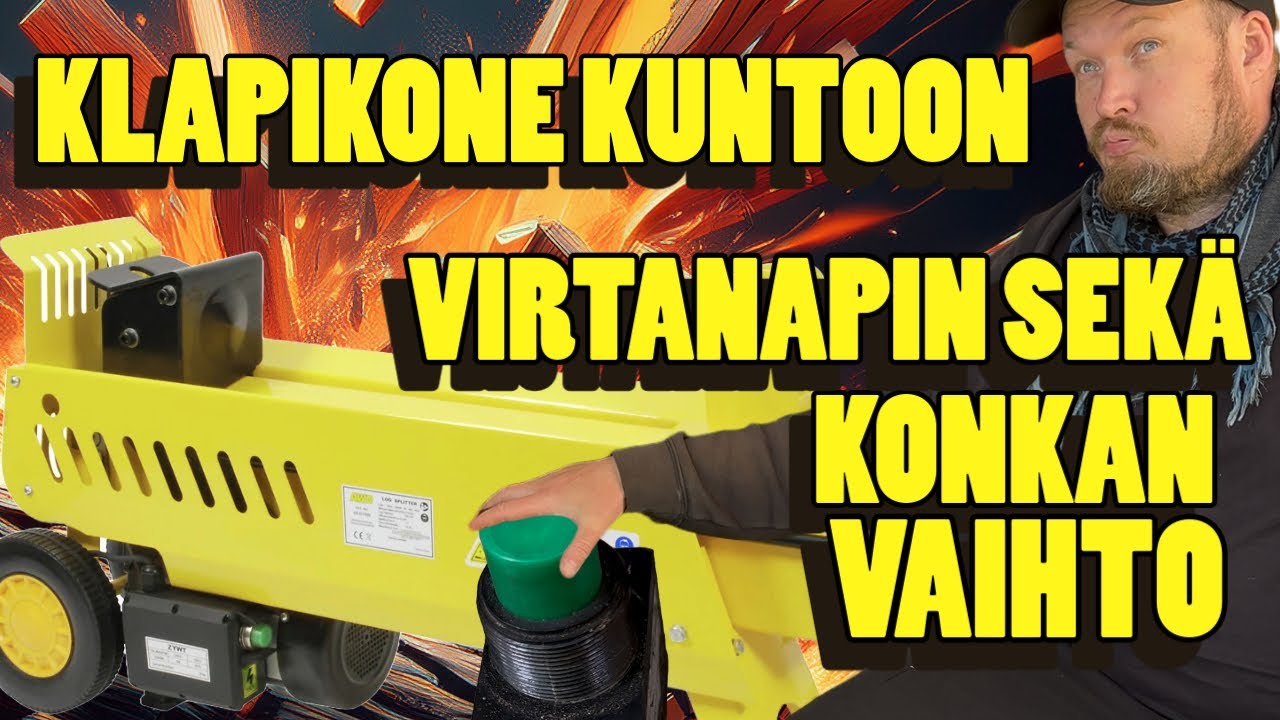 Korjataan viallinen klapikone
