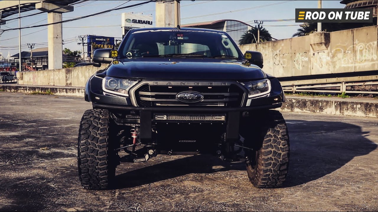 Ford Ranger 3 คัน 3 สไตล์ EP.1 Ranger T6 Baja Style ใส่โป่งคัสตอม งานสร้างไม่ซ้ำใคร - Rod On Tube