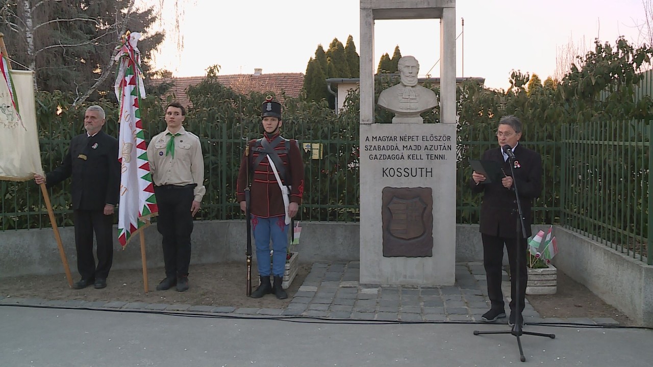 Krónika: Március 15.-i megemlékezés - Rákoscsaba (2026.03.16.)