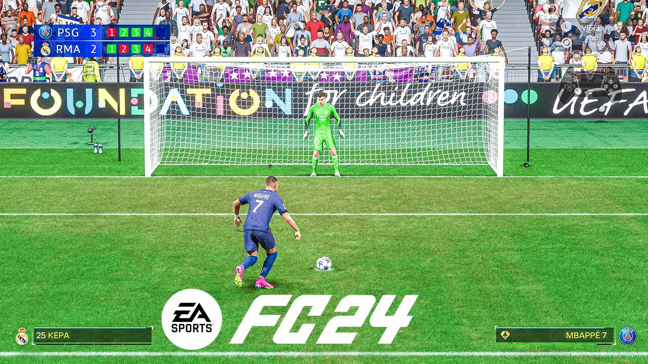 FC 24 PSG vs REAL MADRID // Penalty Shootout