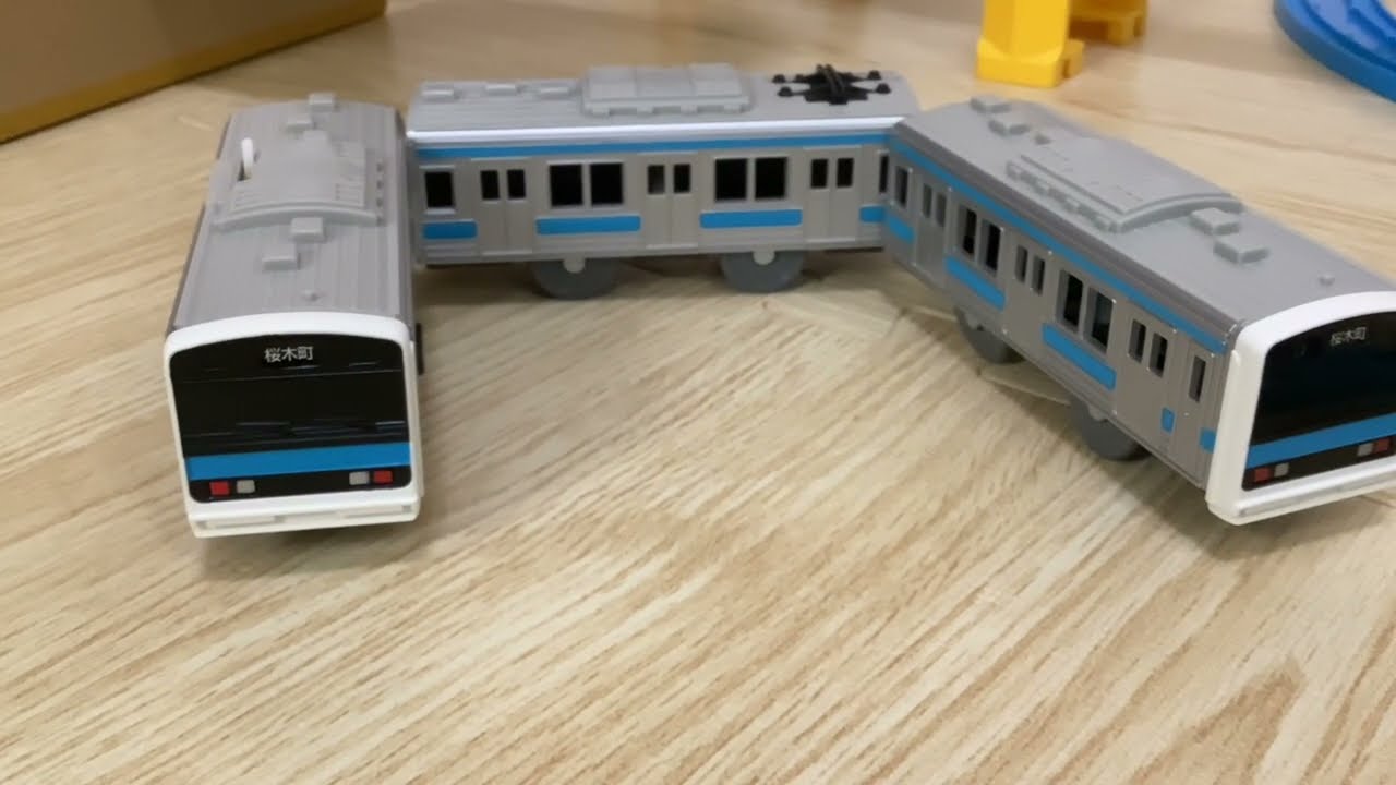 メルカリでプラレールを購入した