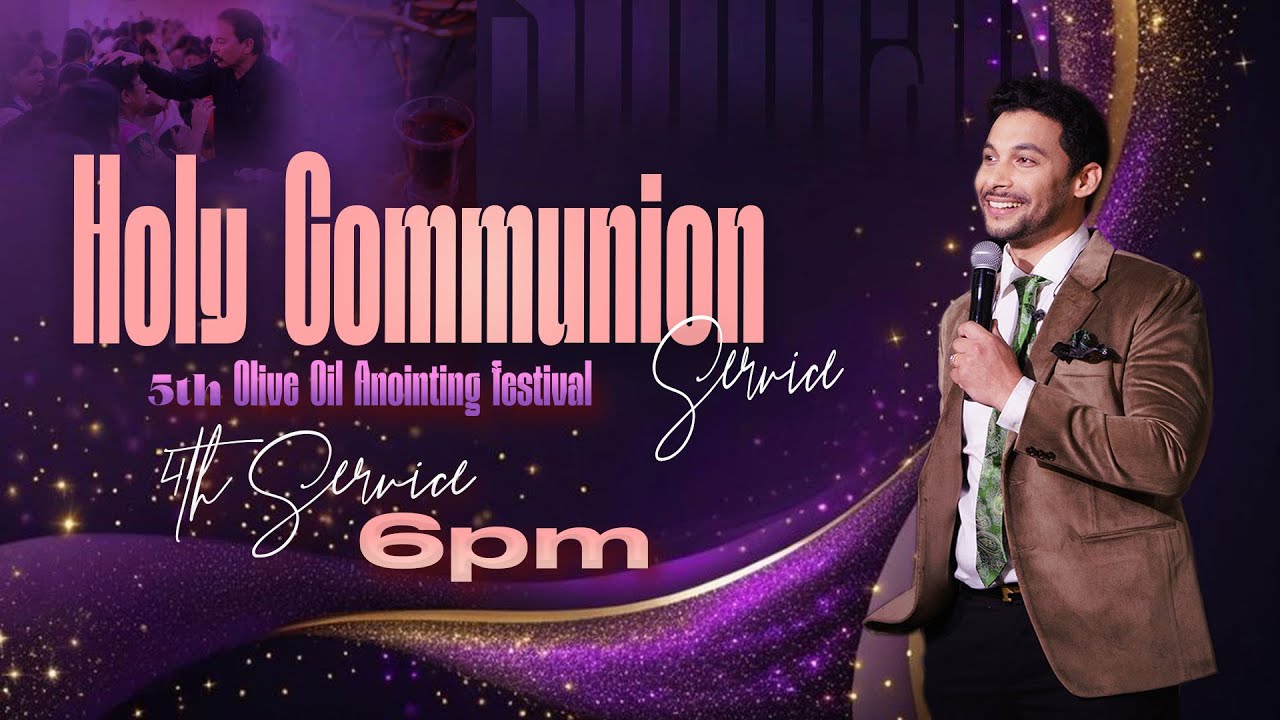 LIVE | Week 5 – 4th Service | Holy Communion | Olive Oil Anointing | 1st Feb 2026