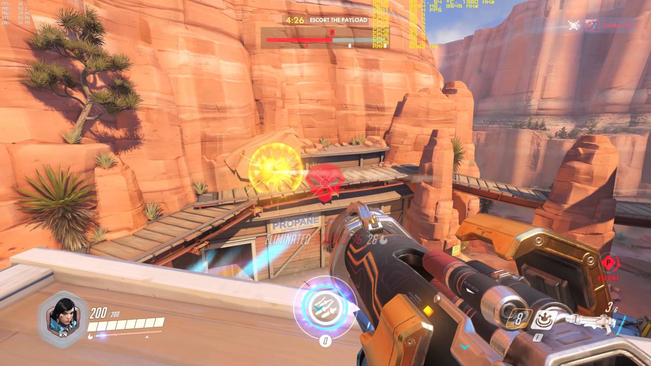 Overwatch Beta benchmark 980Ti @ 4K