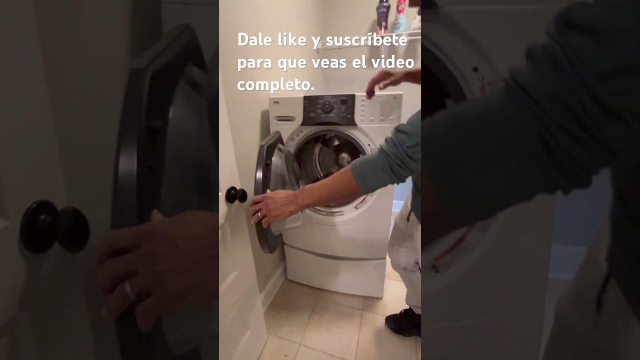 Cómo reparar una lavadora Kenmore elite o Whillpool duet que no hase el Spin y golpea a los lados.