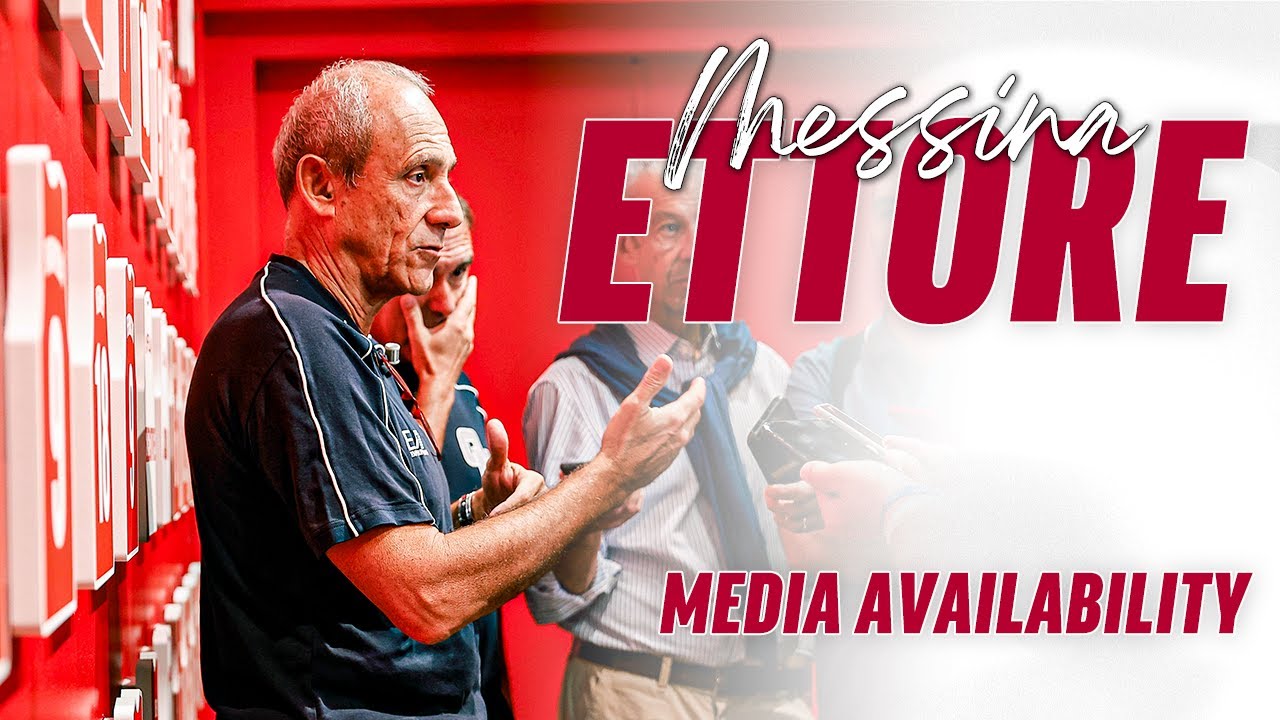Preseason 2025-26 - La conferenza di Coach Messina