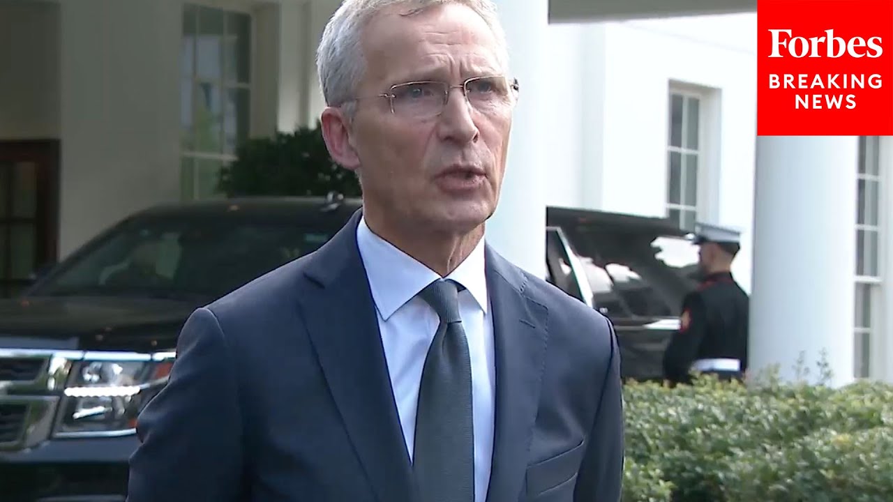 JUST IN: Jens Stoltenberg Touts Meeting With Biden, Efforts To Combat Russian Aggression In Ukraine