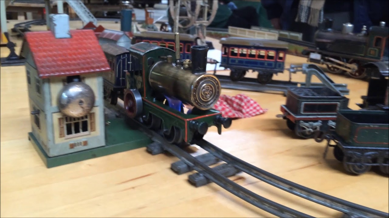 Blikken treinen in het Smalspoormuseum 20-1-2019
