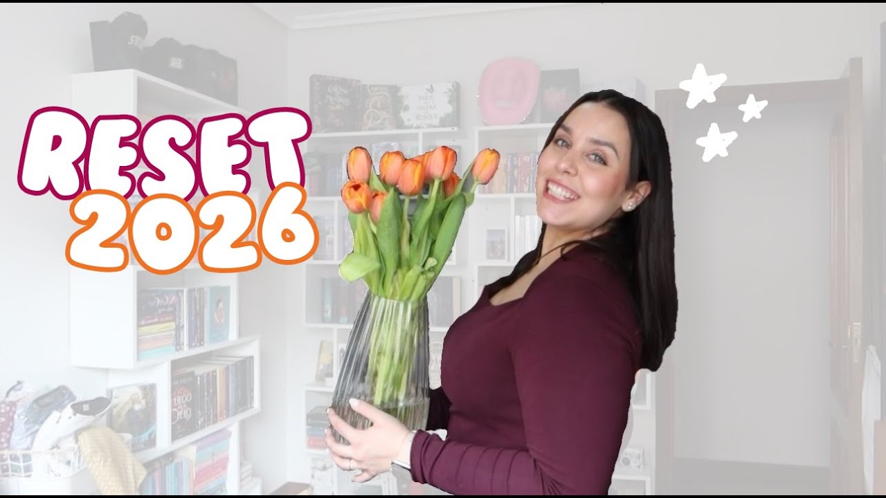 reset 2026 ♡ objetivos lectores, mi vision board, tbr de 2026, reading journal, comprando libros...