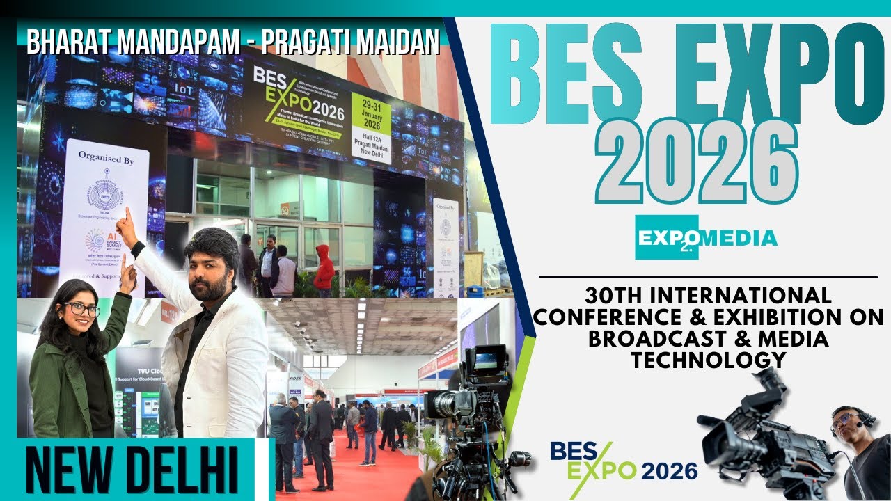 BES Expo 2026 | Complete Walkthrough | Broadcast, AV & Media Tech | Broadcast engineering society 
