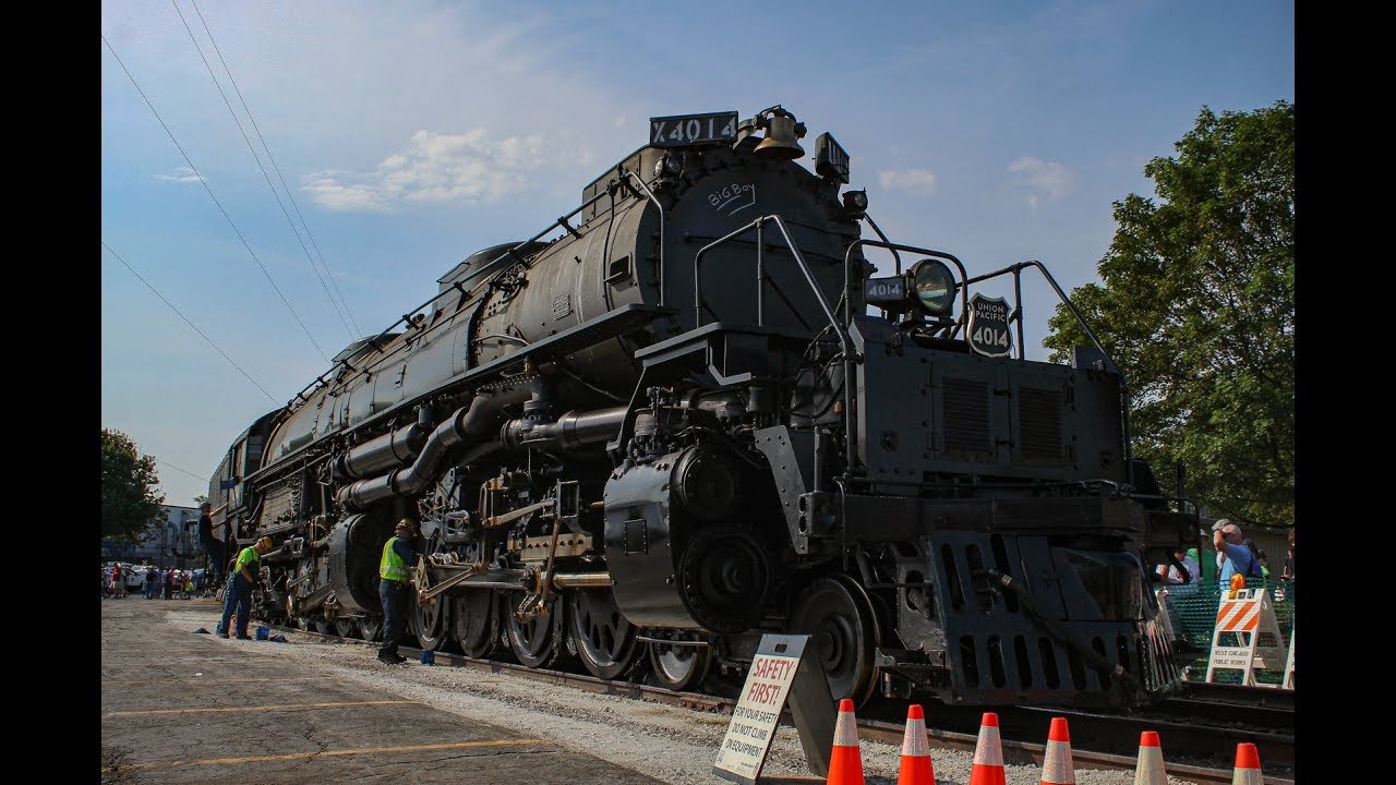 2019 U.P. Big Boy 4014 The Great Race Across the Midwest Part. 7 Compilation