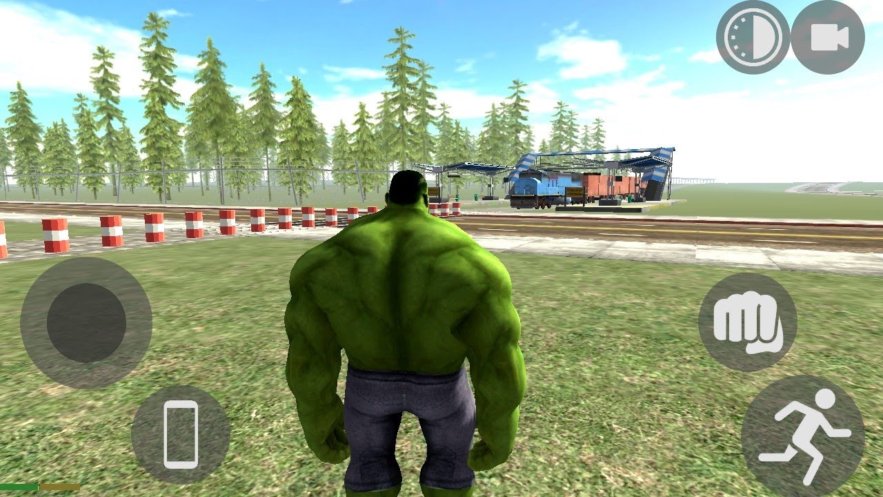 In Railway station wild animals come indian bike driving 3d game