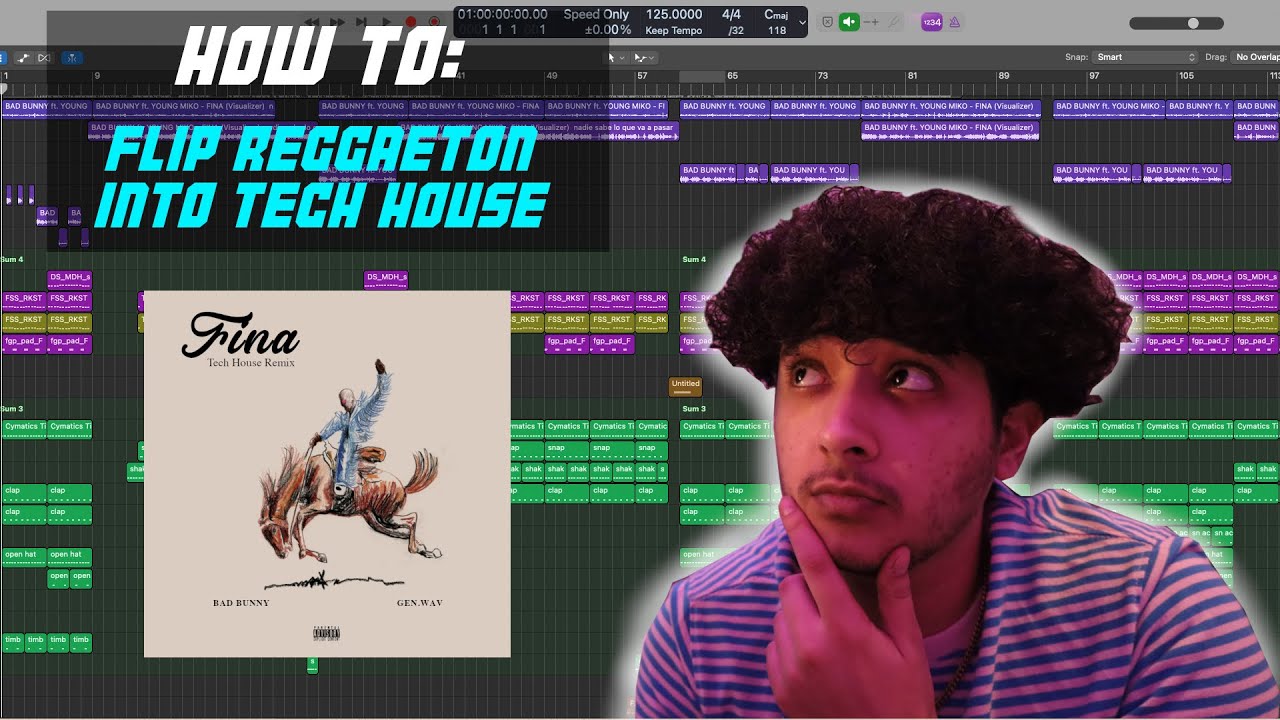 How To Make a Tech House Remix | Logic Pro X