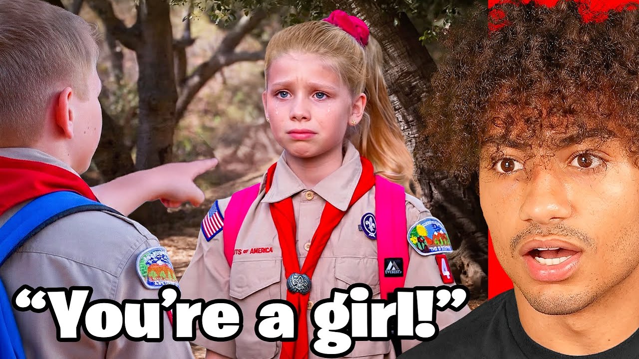 BOY SCOUT BULLIES GIRL SCOUT!