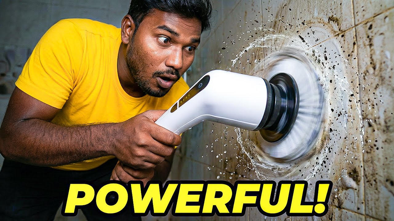🤯 10 Years Old Stain vs Electric Scrubber | சத்தியமா இவ்வளவு Power எதிர்பார்க்கல! AGARO