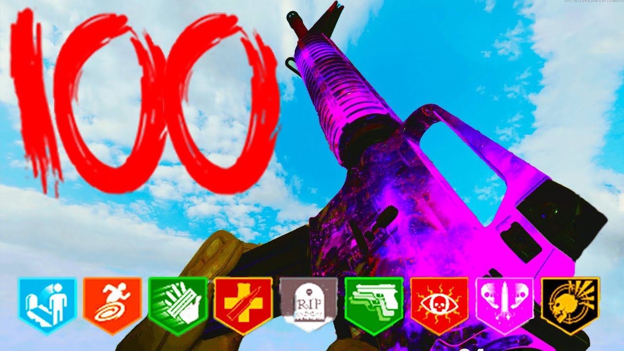 Onslaught Round 100 in Cold War Zombies