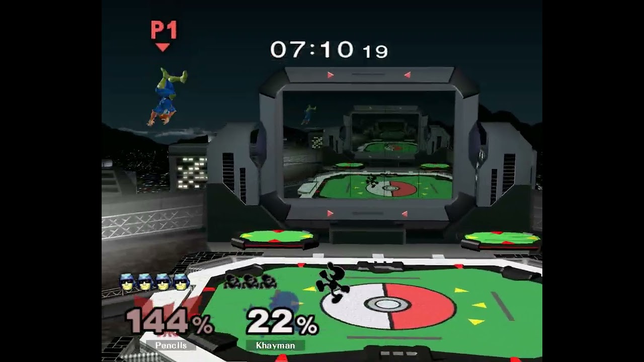 MFA! 143 Melee Singles WR1 – Khayman ⟮GW⟯ vs Pencils ⟮Falcon⟯