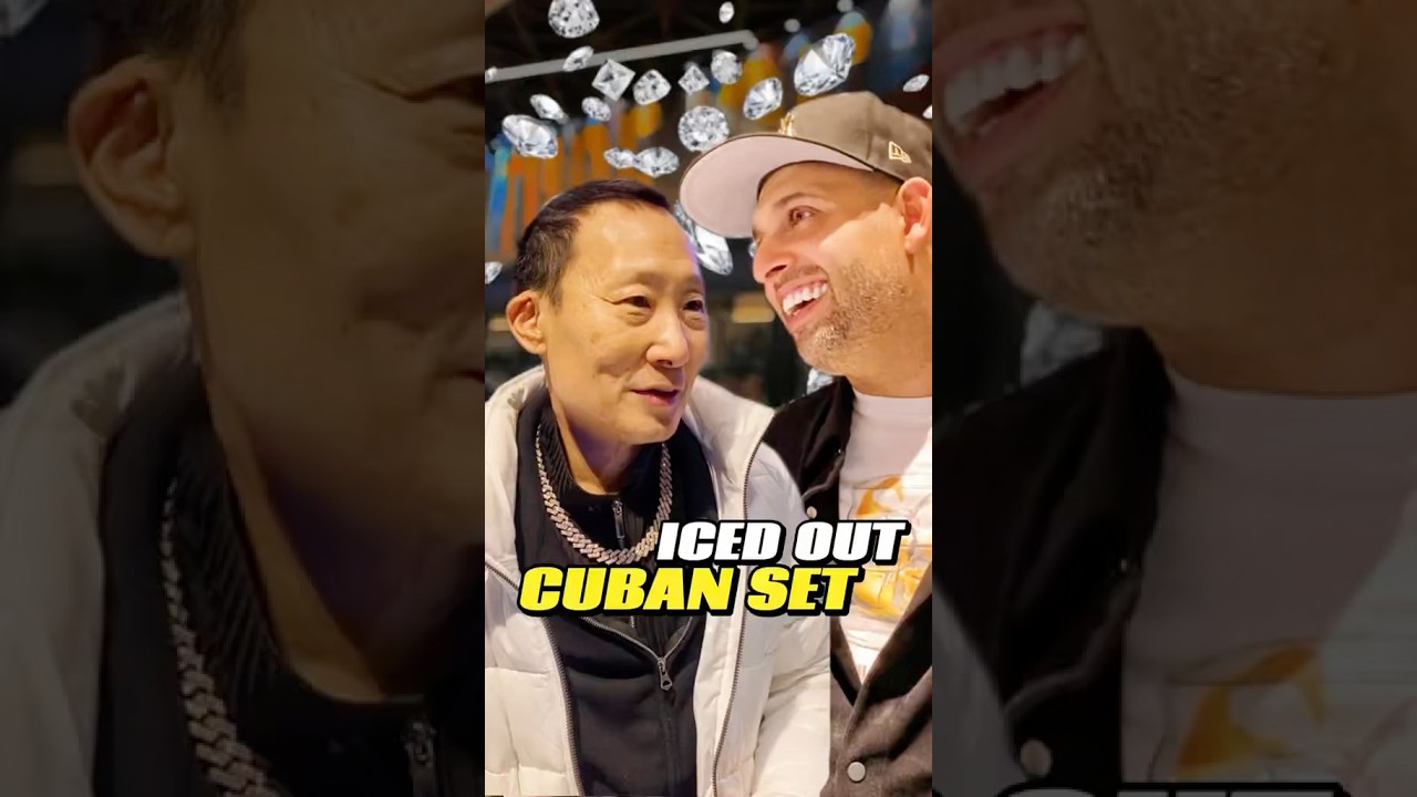 Uncle Doesn&rsquo;t Play🇨🇳😅 #jewelry #cuban #gold #diamond