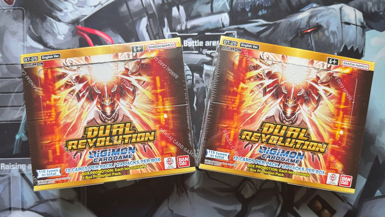 The Dual Card Revolution! Digimon TCG BT25: Dual Revolution Box Opening