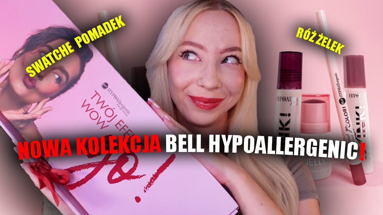 BELL HYPOALLERGENIC GO JELLY! GO COLOR! GO INK! | TEST NOWEJ KOLEKCJI Z HEBE!