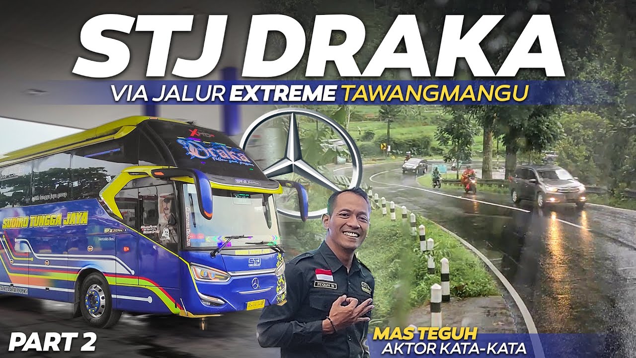 SUDIRO TUNGGA JAYA DRAKA, SI PALING DITUNGGU MANIA! Trip Bus STJ Jakarta - Solo - Tawangmangu Part 2