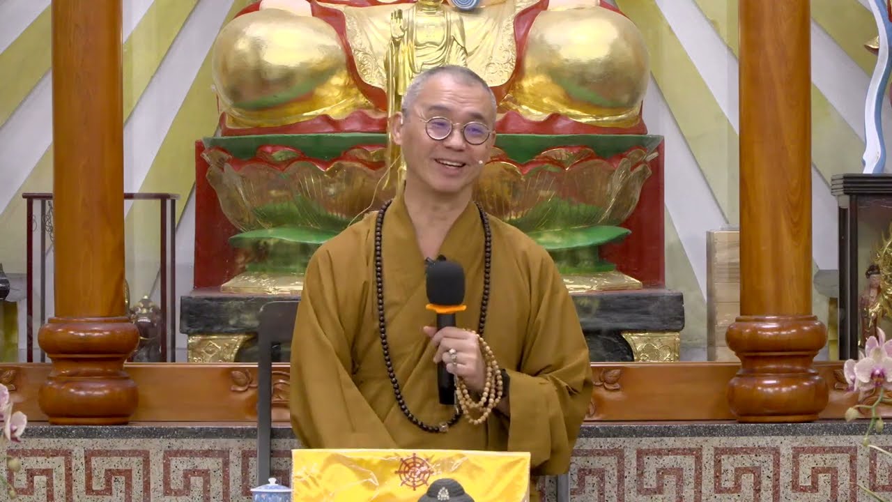 當「無常」的烽火襲來，法藏和尚主講，於台中觀善寺