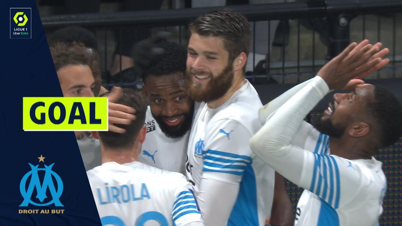 Goal C&eacute;dric BAKAMBU (26' - OM) FC METZ - OLYMPIQUE DE MARSEILLE (1-2) 21/22