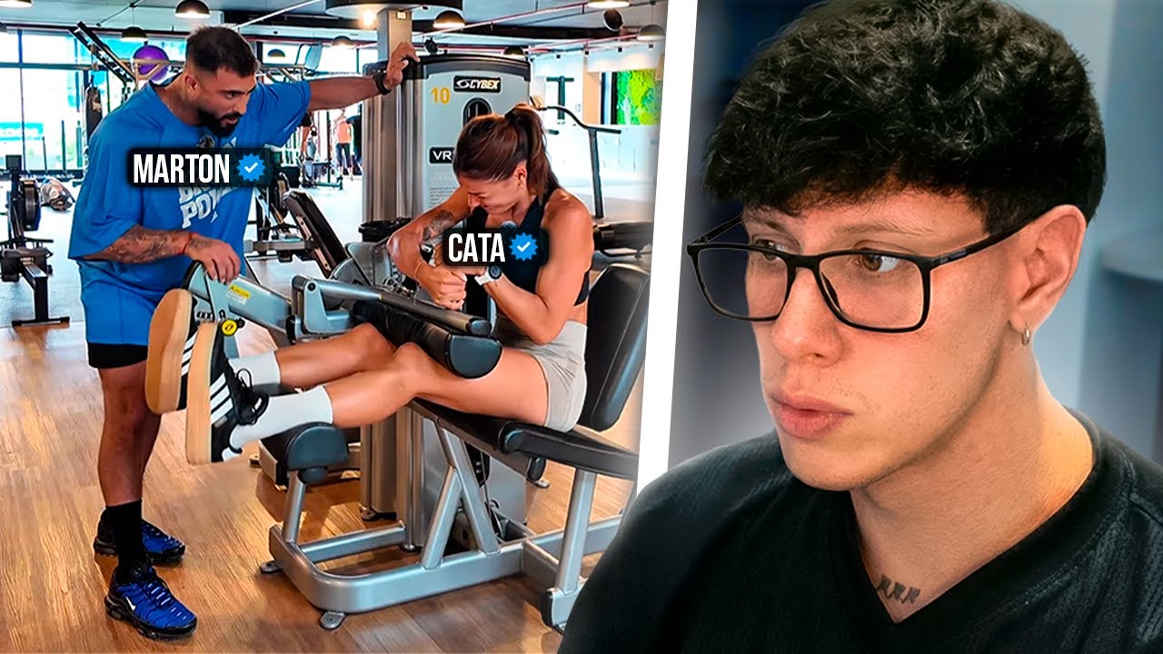 MARTON ENTRENA modo CULTURISTA a CHICA FIT *la destruye*