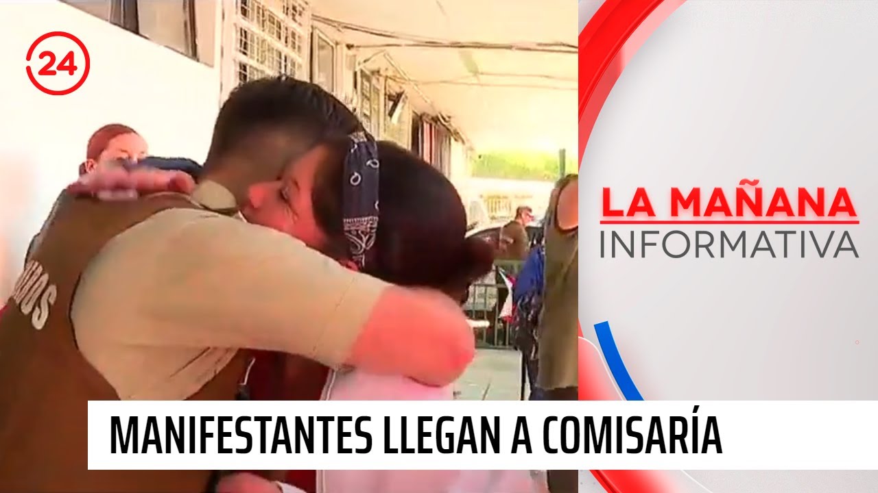 Manifestantes en Calama llegan a comisaría donde se produjo balacera | 24 Horas TVN Chile