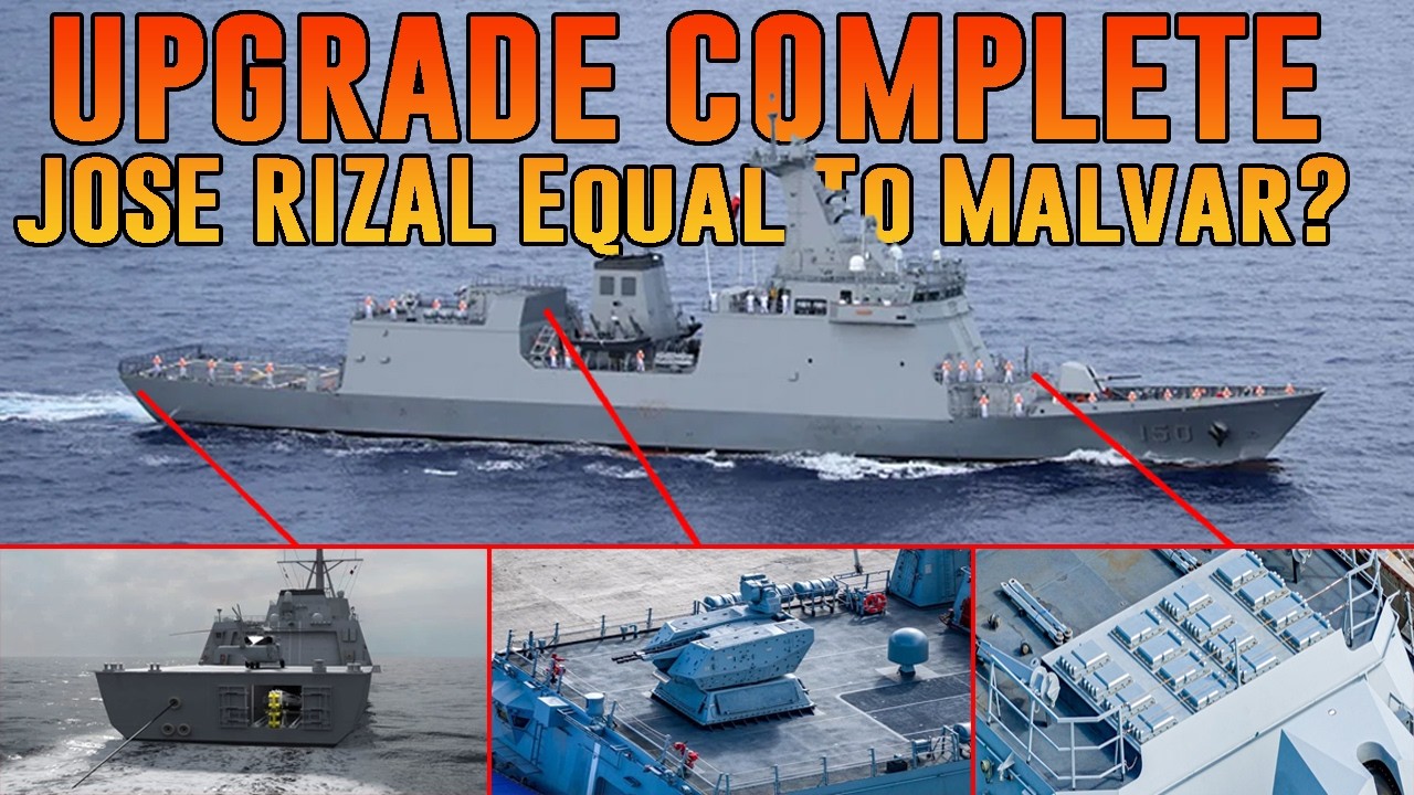 Philippine Navy Finally Arms Its Frigates | Jose Rizal-Class Major Weapons Upgrade