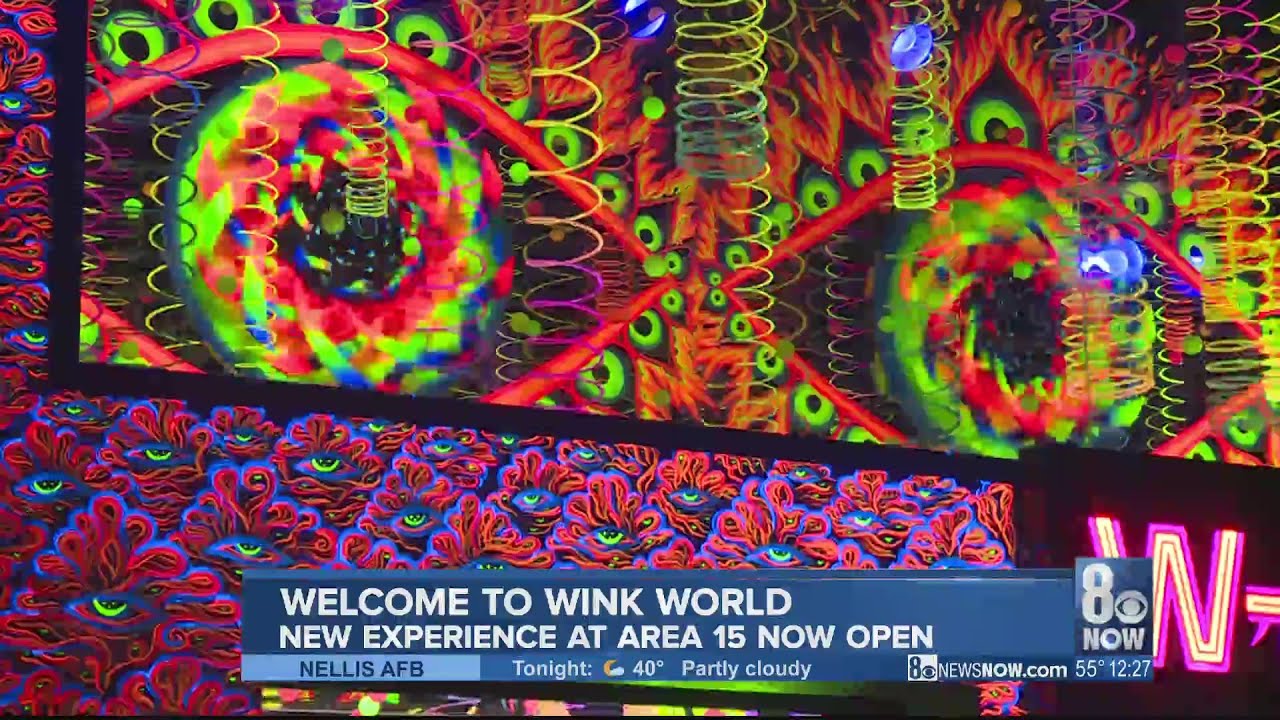 Wink World experience at Area 15 now open