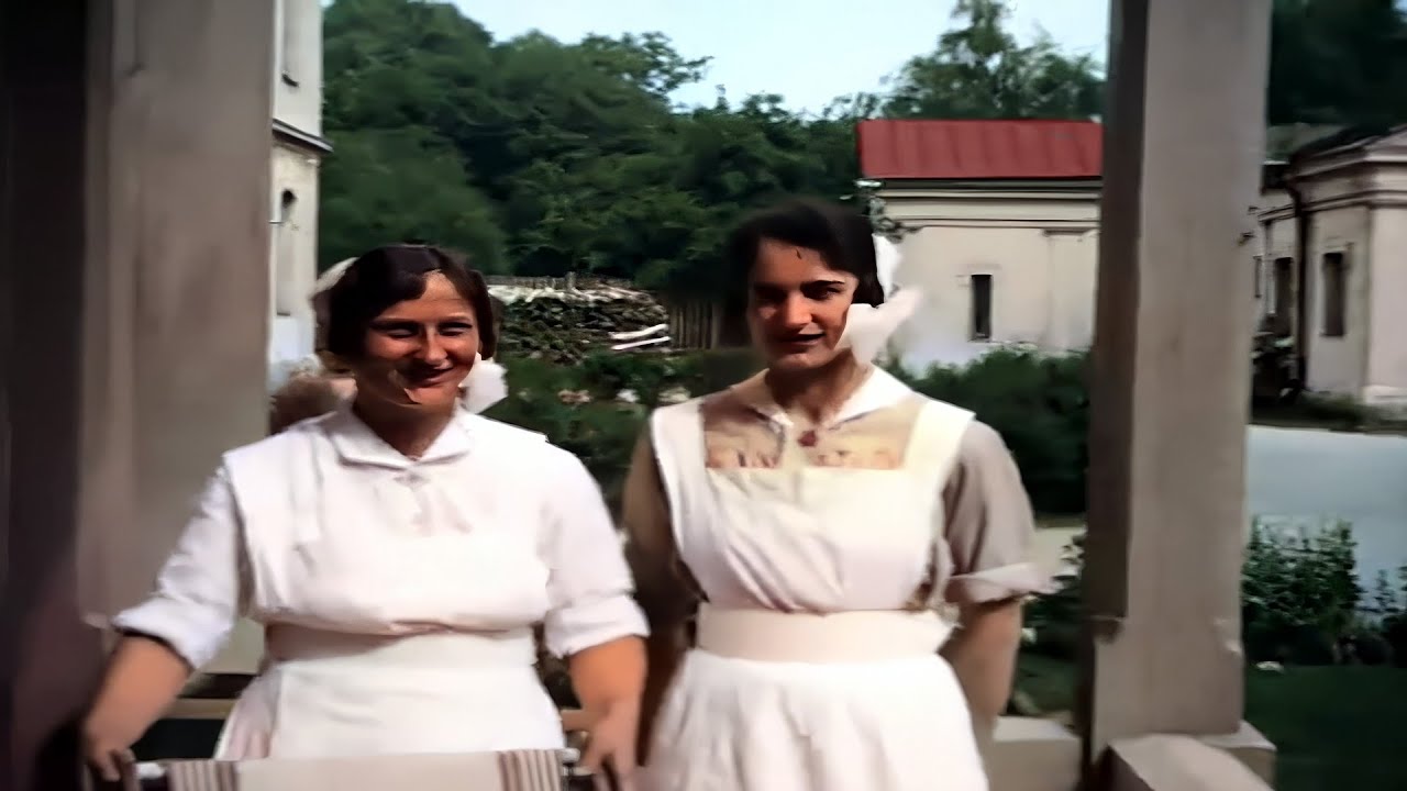 Советская Россия 1930-х годов в цвете [60fps, Remastered] с добавлением звукового оформления