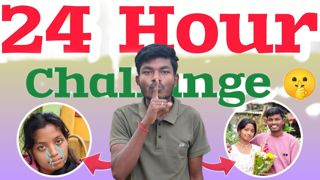 Achal ko Aya Gussa 😤// 24 Hour Challange 😰//