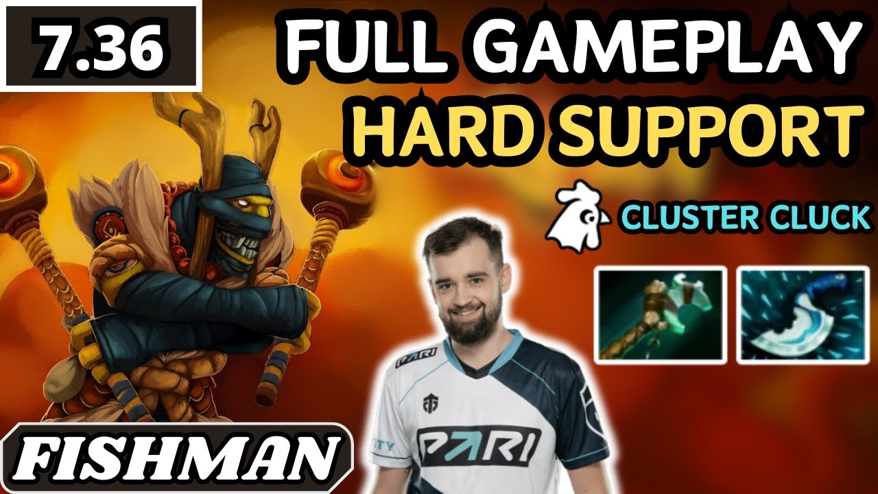 7.36 - Fishman SHADOW SHAMAN Hard Support Gameplay 26 ASSISTS - Dota 2 Full Match Gameplay
