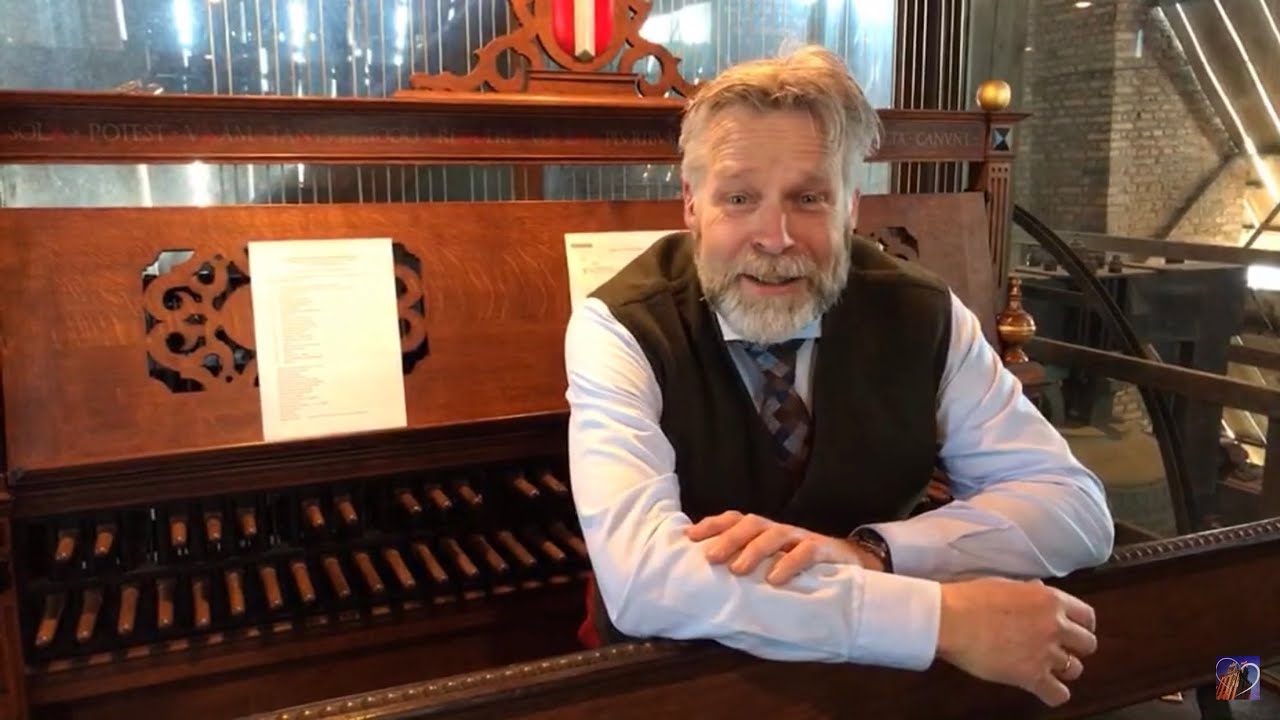 Beiaardier Boudewijn Zwart speelt in de Grote Kerk van Dordrecht!