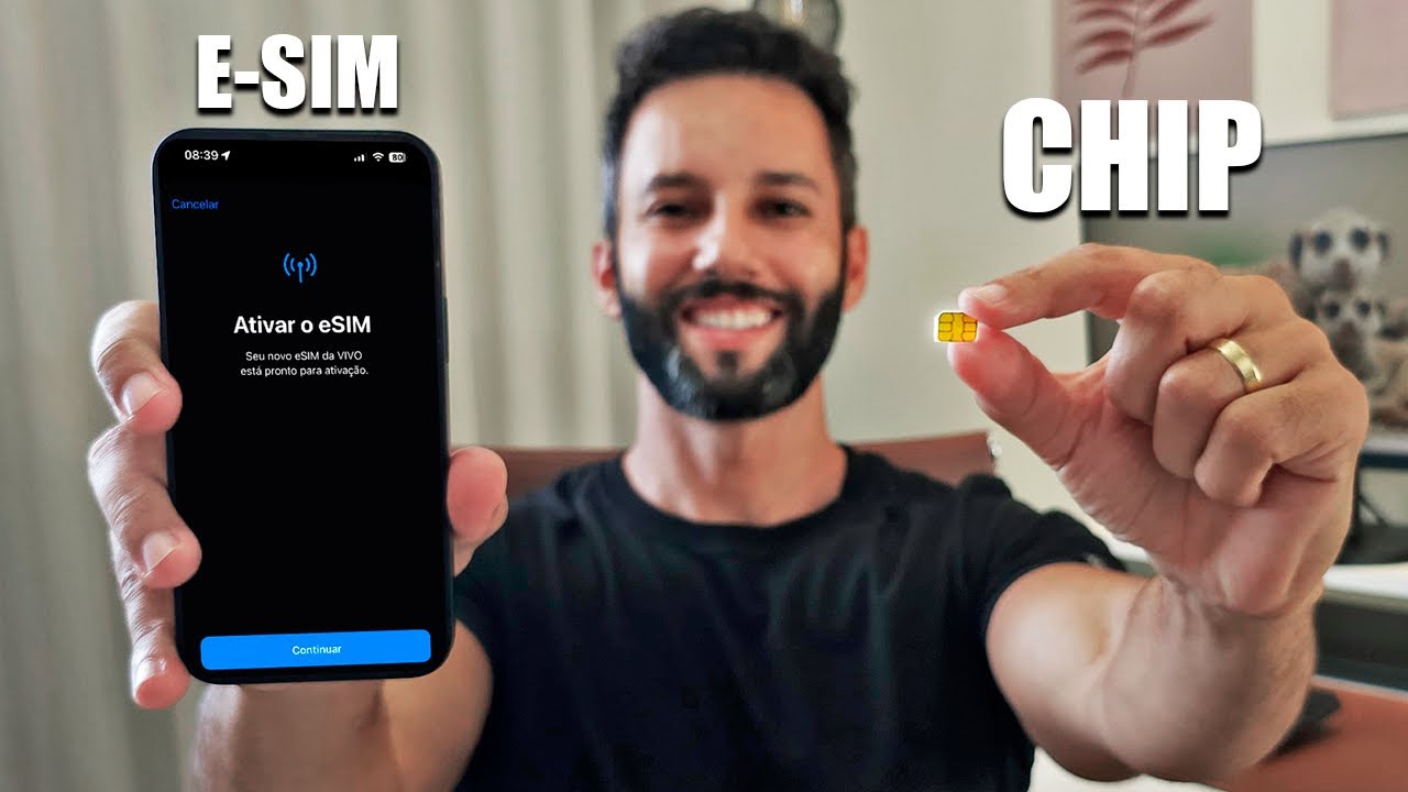 Como converter chip SIM para E-SIM no iPhone (Vivo, Claro ou Tim)