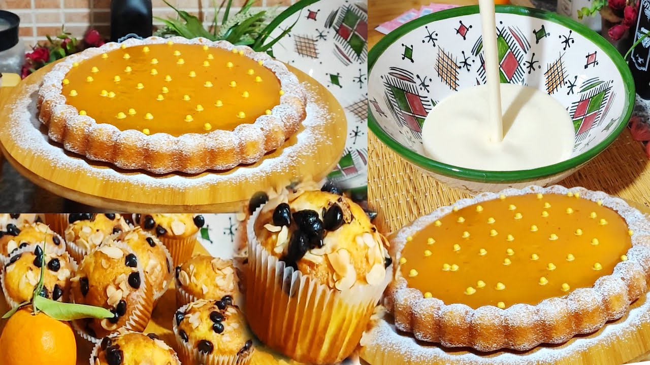 كيكة بكريمة البرتقال 