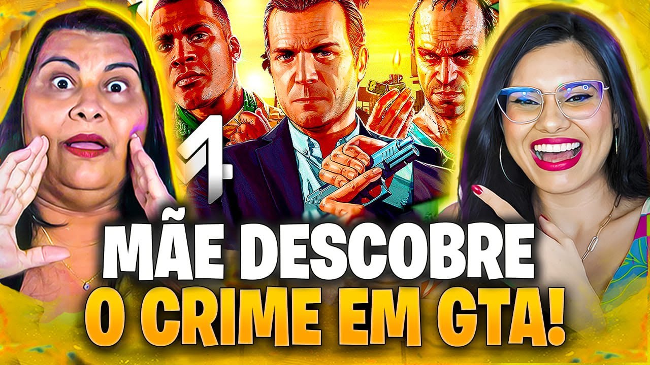 M&Atilde;E CRIST&Atilde; CHOCA AO VER TREVOR! 😱  Michael, Franklin & Trevor (Grand Theft Auto) - 𝐕