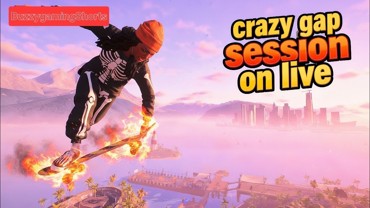 CAN I LAND THE DOUBLE TUNNEL GAP?( LIVE Skate 4 Season 3 )