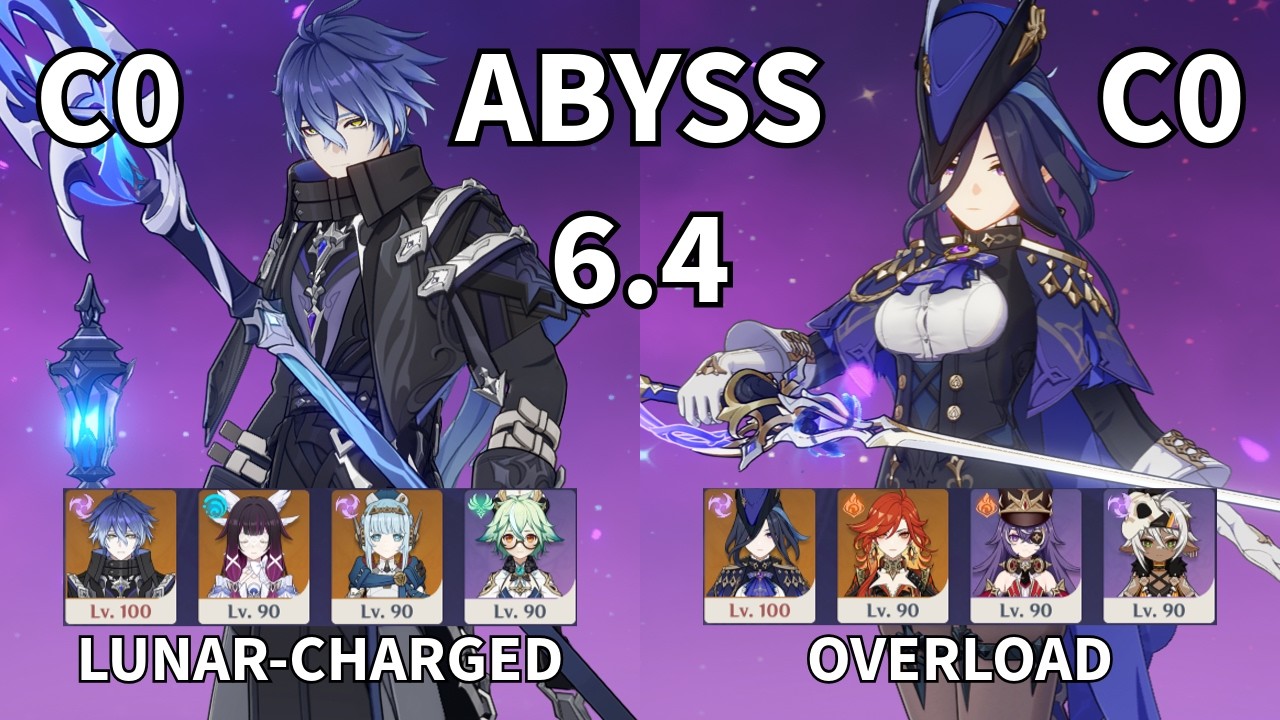 [Abyss 6.4] C0R1 Flins and C0R1 Clorinde