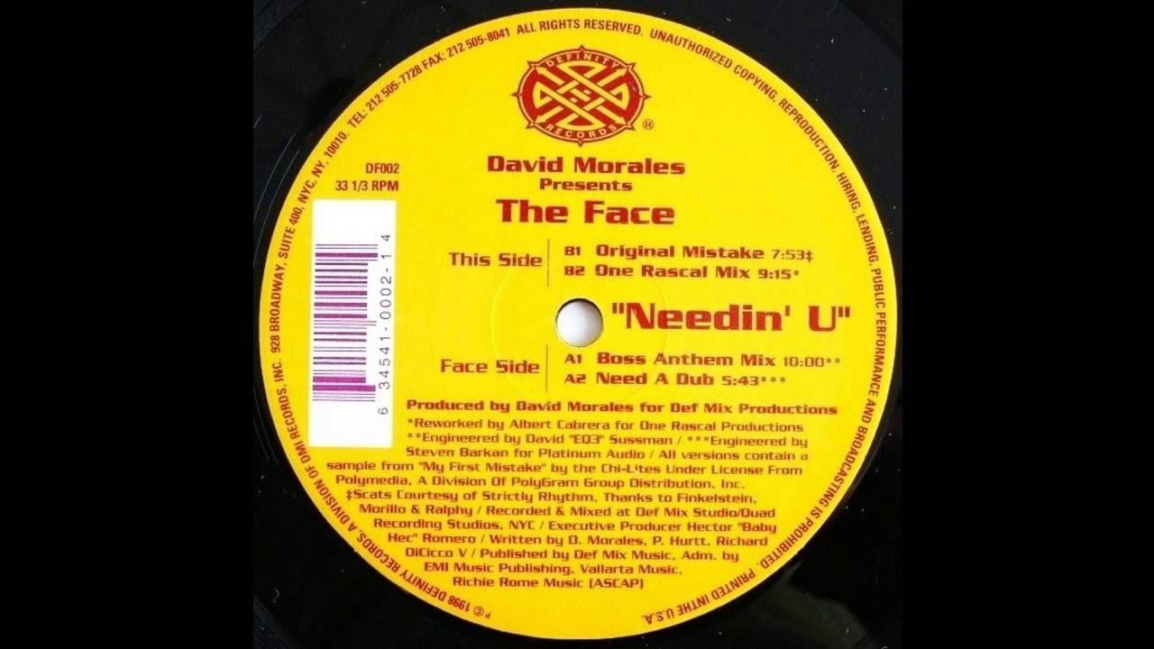 David Morales - Needin U (Club Mix)