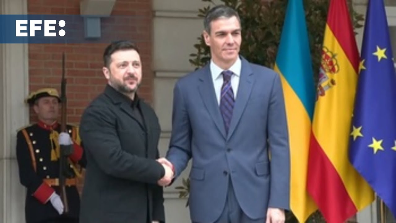 Zelenski pide más misiles y refuerza la cooperación militar con España