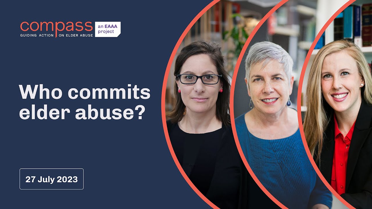 Who commits elder abuse? webinar