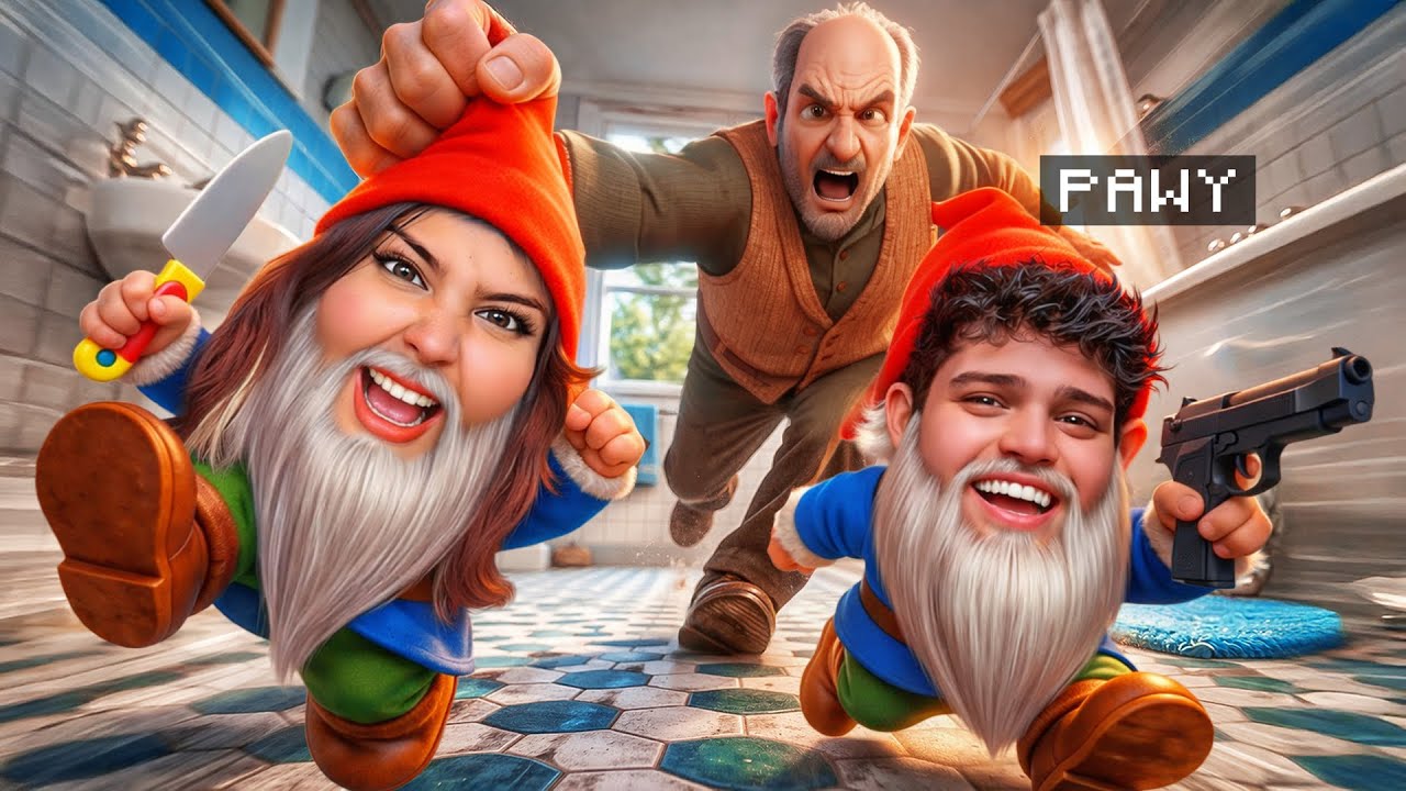 SOMOS GNOMOS y UN SE&Ntilde;OR NOS ODI4 ( BURGLIN GNOMES ) 