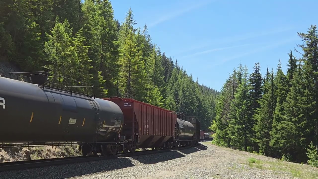 UPRR on the Cascade Sub east of Oakridge