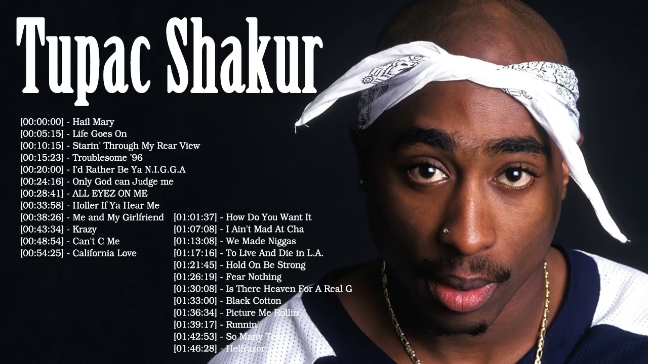 Best Songs Of Tupac Shakur Full Album   Tupac Shakur Greatest Hits Collection