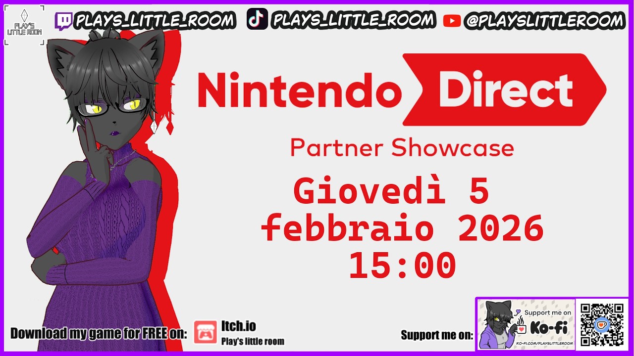 VOD - il primo nintendo direct del 2026!