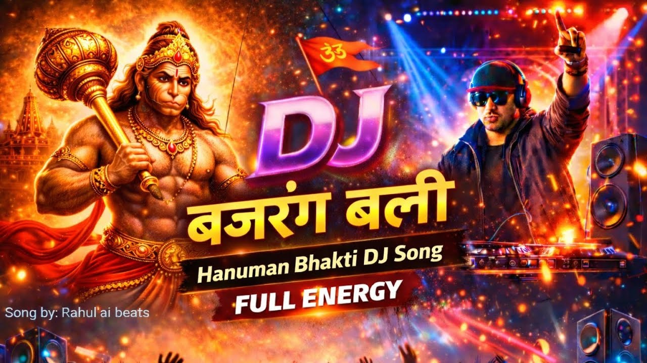 DJ बजरंग बली 🔥 Hanuman Bhakti DJ Song | Full Energy | New 2026