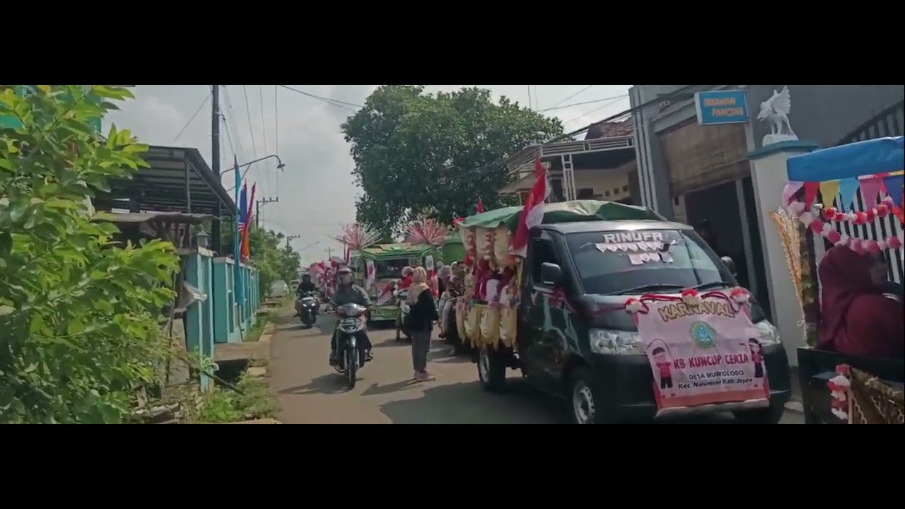 Karnaval Akbar HIMPAUDI KECAMATAN NALUMSARI dalam rangka HUT RI ke 80 dan HUT HIMPAUDI ke 20