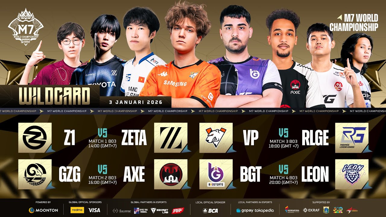 🔴 LIVE | WILD CARD HARI 1 | M7 World Championship | (ID)
