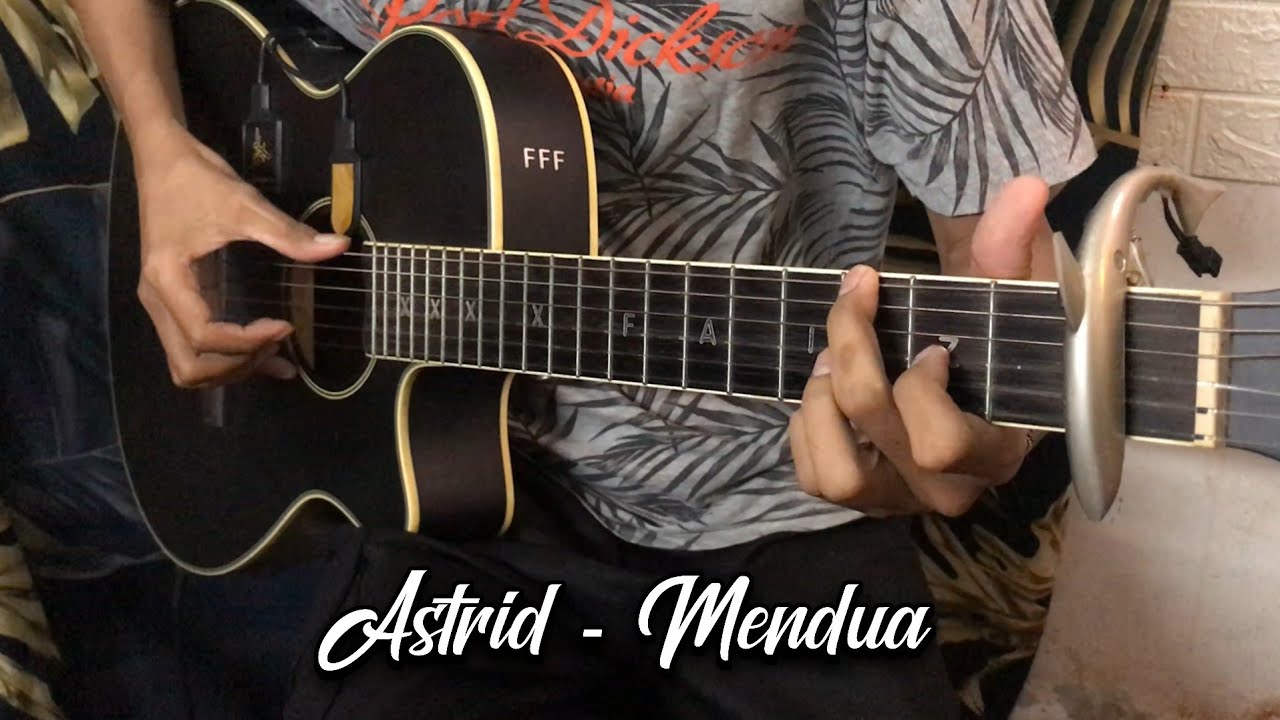 Astrid - Mendua | Fingerstyle cover + Drum | Faiz Fezz